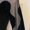 GK LgSLV LADIES SMALL BLACK GLITTER VELVET & MESH GYMNASTICS DANCE LEOTARD Sz AS - Image 6