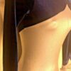 GK LgSLV LADIES SMALL SILVER METALLIC BLUE VELVET FOIL GYMNASTS LEOTARD Sz AS - Image 3