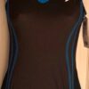 GK ELITE GYMTEK TURQUOISE BLACK TECH GYMNASTICS LEOTARD ADULT M