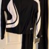 GK  WARM-UP SET ADULT SMALL BRUSH TRICOT  BLACK/WHITE COLORBLOCK JACKET/PANTS SM - Image 6