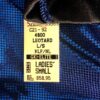 GK LgSLV LADIES SMALL BLACK N/S ROYAL WHITE SHIMMER GYMNASTIC DANCE LEOTARD AS - Image 7