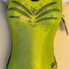 GK ADULT SMALL PURPLE LEMONLIME MYSTIQUE SEQUINS GYMNASTS DANCE TANK LEOTARD AS