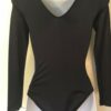 GK ELITE LgS BLACK NYLON/SPANDEX JA GYMNASTIC DANCE LEOTARD AS - Image 3