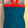 GK KIDS BIKETARD CHILD X-SMALL TURQUOISE CORAL VELVET GYMNAST DANCE GK TANK XS - Image 5