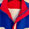 GK RED BLUE SUPPLEX ADULT LARGE GYMNAST ALL SPORT TRADITIONAL WARM UP JACKET L - Image 3