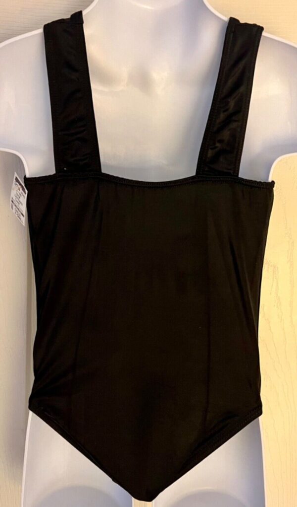 GK CLASSIC TANK CHILD X-SMALL BLACK NYLON/SPANDEX GYMNASTICS DANCE LEOTARD SZ XS - Image 6