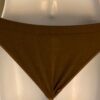 GK HI-CUT SEAMLESS CHILD SMALL #1478 GYM DANCE CHEER ATHLETIC BROWN BRIEF Sz CS - Image 3