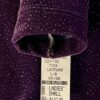 GK LgSLV PURPLE GLITTER VELVET MESH ADULT SMALL GYMNASTICS DANCE LEOTARD Sz AS - Image 8