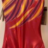 SIMONE BILES GK SUNRISE SPLASH TANK NYLON HOLOTEK GYMNASTIC DANCE LEO Sz AM NWT! - Image 2