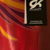 SIMONE BILES GK SUNRISE SPLASH TANK NYLON HOLOTEK GYMNASTIC DANCE LEO Sz AM NWT! - Image 3