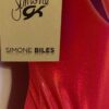 SIMONE BILES GK SUNRISE SPLASH TANK NYLON HOLOTEK GYMNASTIC DANCE LEO Sz AM NWT! - Image 5