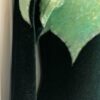 GK LONG SLEEVE LADIES SMALL GREEN SPARKLE VELVET LIME FOIL DANCE LEOTARD AS - Image 3