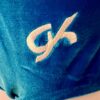 GK OCEAN BLUE CHILD X-SMALL CLASSIC VELVET BALLET DANCE GYM TANK LEOTARD SZ XS - Image 4