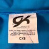 GK OCEAN BLUE CHILD X-SMALL CLASSIC VELVET BALLET DANCE GYM TANK LEOTARD SZ XS - Image 8