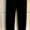 GK DANCE JAZZ LADIES SMALL BLACK NYLON/SPANDEX CINCH LEG W TIES PERFORM PANTS S - Image 3