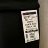 GK DANCE JAZZ LADIES SMALL BLACK NYLON/SPANDEX CINCH LEG W TIES PERFORM PANTS S - Image 4