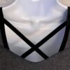 GK LgSLV BLACK TWILIGHT FOIL ADULT SMALL BLACK VELVET GYMNASTS DANCE LEOTARD AS - Image 7