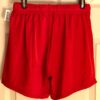 GK MENS SMALL #1818M RED GYMNASTICS RUNNING COMPETITION N/S LONG SHORTS SZ S . - Image 3