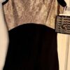 GK BIKETARD ADULT SMALL CHECKERED GOLD FOIL BLACK COTTON DANCE GYMNASTIC TANK S - Image 9