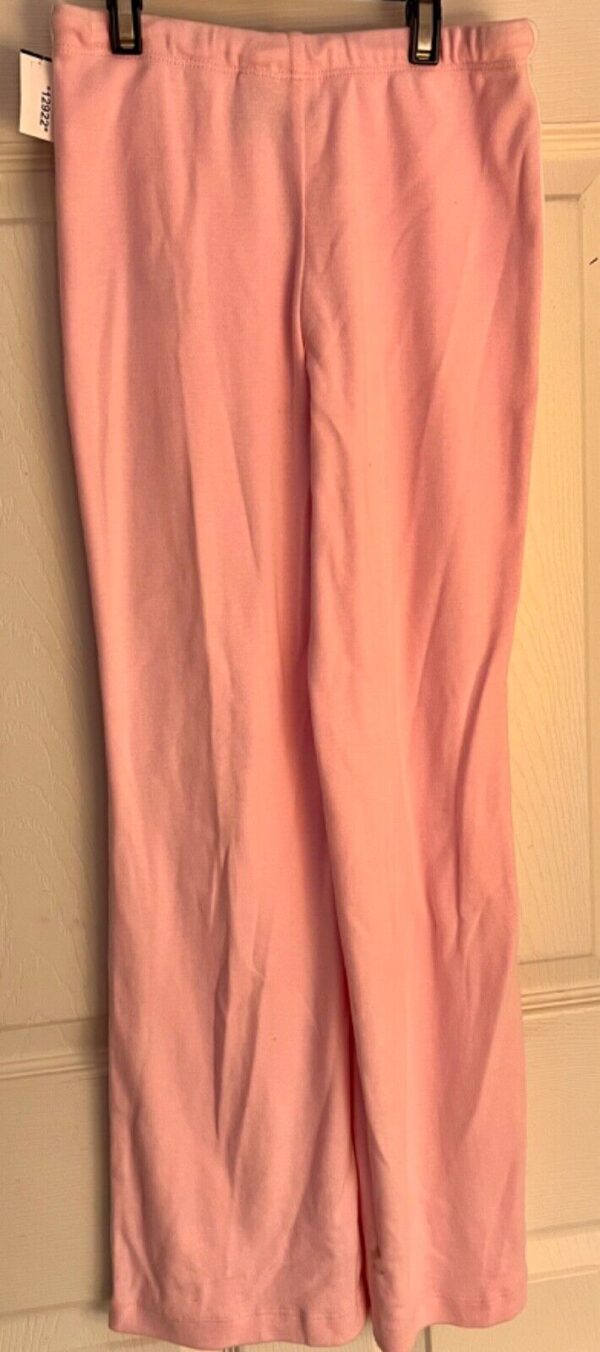 GK 'SKATER GIRL' GRAPHIC GIRLS SMALL PINK 100% COTTON LOUNGE ATHLETIC PANTS SZ S - Image 5