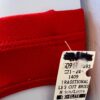 GK CHILD SMALL RED NYLON/SPANDEX GYMNAST DANCE CHEER LEG CUT BRIEF Sz CS NWT! - Image 2