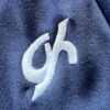 GK  WARM-UP JACKET ADULT LARGE BRUSH TRICOT NAVY/WHITE GYMNAST CHEER SKATE Sz L - Image 8
