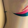 NASTIA LIUKIN ENCHANTED ADULT X-SMALL PINK SPARKLE FOIL GYMNASTS LEOTARD Sz AXS - Image 3