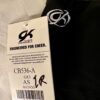 GK CHEER ADULT SMALL BLACK LEMONLIME MYSTIQUE GYMNAST CHEER WORKOUT SHORTS SZ S - Image 3