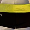 GK CHEER ADULT SMALL BLACK LEMONLIME MYSTIQUE GYMNAST CHEER WORKOUT SHORTS SZ S - Image 7