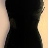 GK DANCE BIKETARD ADULT SMALL BLACK VELVET GYMNASTICS CHEER WORKOUT TANK Sz AS