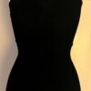 GK DANCE BIKETARD ADULT SMALL BLACK VELVET GYMNASTICS CHEER WORKOUT TANK Sz AS - Image 6