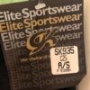 GK LIME & BLACK VELVET ADULT SMALL SWIRL BODY OVERLAY FIGURE SKATE DRESS AS NWT - Image 8