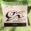 GK LIME & BLACK VELVET ADULT SMALL SWIRL BODY OVERLAY FIGURE SKATE DRESS AS NWT - Image 9