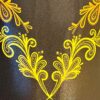 ALY RAISMAN CHILD SMALL FLORAL LACE SUB HOLOTEK TANK GYMNASTIC DANCE LEOTARD CS - Image 3
