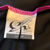 GK Elite GIRLS MEDIUM CLASSIC LgSLV BLACK NYLON/SPANDEX GYMNASTICS LEOTARD Sz CM - Image 4