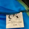 GK "SILVER PEACEMAKERâ€ CHILD XS BLACK VELVET GYMNASTICS DANCE TANK LEOTARD XS - Image 9
