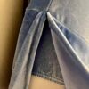GK FIGURE SKATE ADULT SMALL CAP SLV LGHT BLUE VELVET JA SCOOP BACK DRESS Sz AS - Image 4