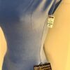 GK FIGURE SKATE ADULT SMALL CAP SLV LGHT BLUE VELVET JA SCOOP BACK DRESS Sz AS - Image 5
