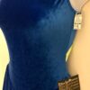 GK ICE FIGURE SKATE ADULT SMALL OCEAN LIME VELVET TANK RACERBACK DRESS Sz AS - Image 5