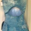 GK ICE FIGURE ADULT SMALL SLVLS BLUE TIE-DYE SILVER METALLIC BIZO SKATE DRESS AS - Image 5