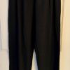 GK "SKATE" BLACK PANTS LADIES MEDIUM COTTON SKATE PRINT WAIST ELASTIC  SZ M - Image 3