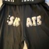 GK "SKATE" BLACK PANTS LADIES MEDIUM COTTON SKATE PRINT WAIST ELASTIC  SZ M - Image 7