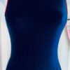 GK SAPPHIRE VELVET LADIES SMALL RED FOIL RACERBACK GYMNASTS DANCE LEOTARD Sz AS