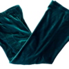 GK GREEN VELVET CHILD X-SMALL WARM-UP PANTS GYMNAST, SKATE, DANCE, FITNESS SZ XS - Image 4