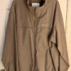 COLUMBIA JACKET Men's 2XL Olive Green Full Zip Vented Mesh Lined Outdoor  EUC! - Image 2
