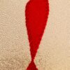 GK Elite RED WHITE FOIL 3/4 SLEEVES Gymnastic Dance Leo Sz AS - Image 2