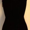 GK DANCE BIKETARD ADULT SMALL BLACK VELVET GYMNASTICS CHEER WORKOUT TANK Sz AS - Image 5