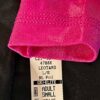 GK LgSLV PINK BLACK MYSTIQUE ADULT SMALL WHITE ACCENT GYMNASTS DANCE LEOTARD AS - Image 6