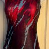 GK WATERCOLOR LADIES SMALL SUBLIMATED ON HOLOTEK  GYMNASTICS DANCE TANK LEOTARD