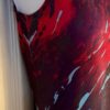 GK WATERCOLOR LADIES SMALL SUBLIMATED ON HOLOTEK  GYMNASTICS DANCE TANK LEOTARD - Image 3